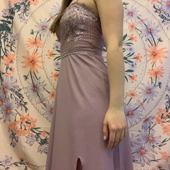purple prom dress - Picture 2 of 5